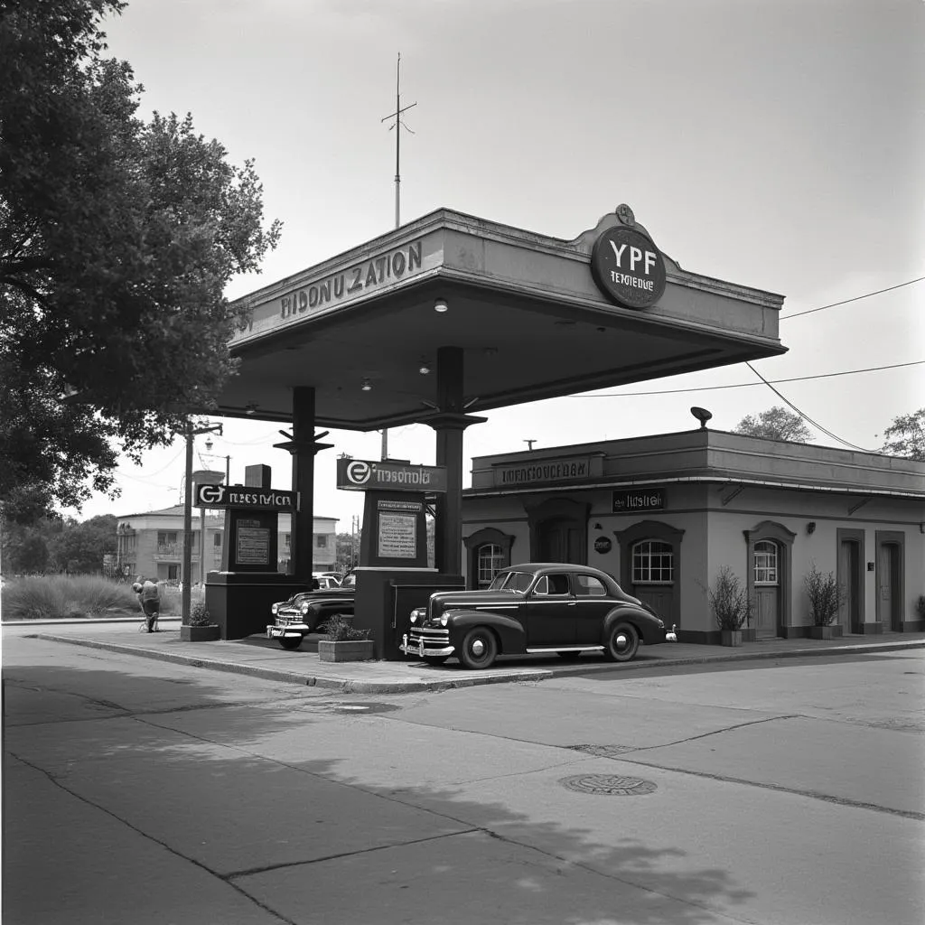 Estación YPF histórica